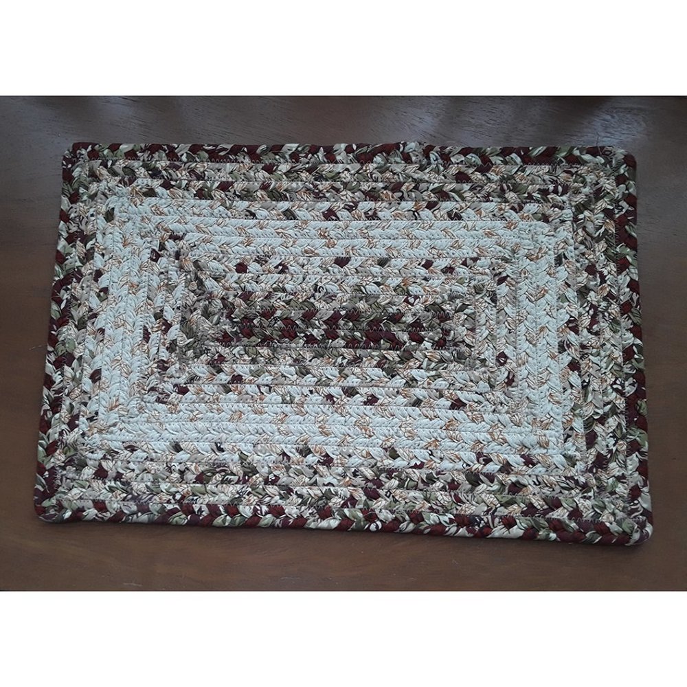 Braided Rug Style Placemat - Picture 2 of 4